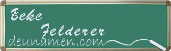Beke Felderer Visitenkarte